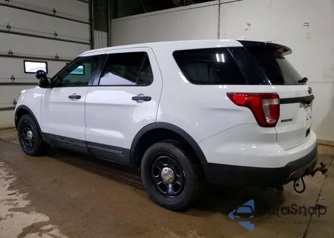 2017 Ford Explorer Police Interceptor from USA, damaged, VIN 1FM5K8ARXHGC86269